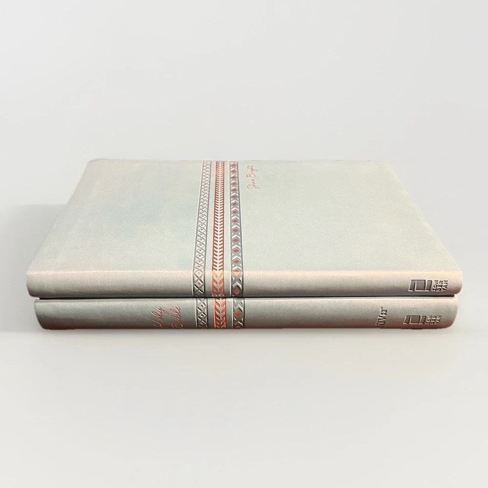 NIV‎ Bible Leathersoft, Large Print, w/ Matching Journal Turquoise